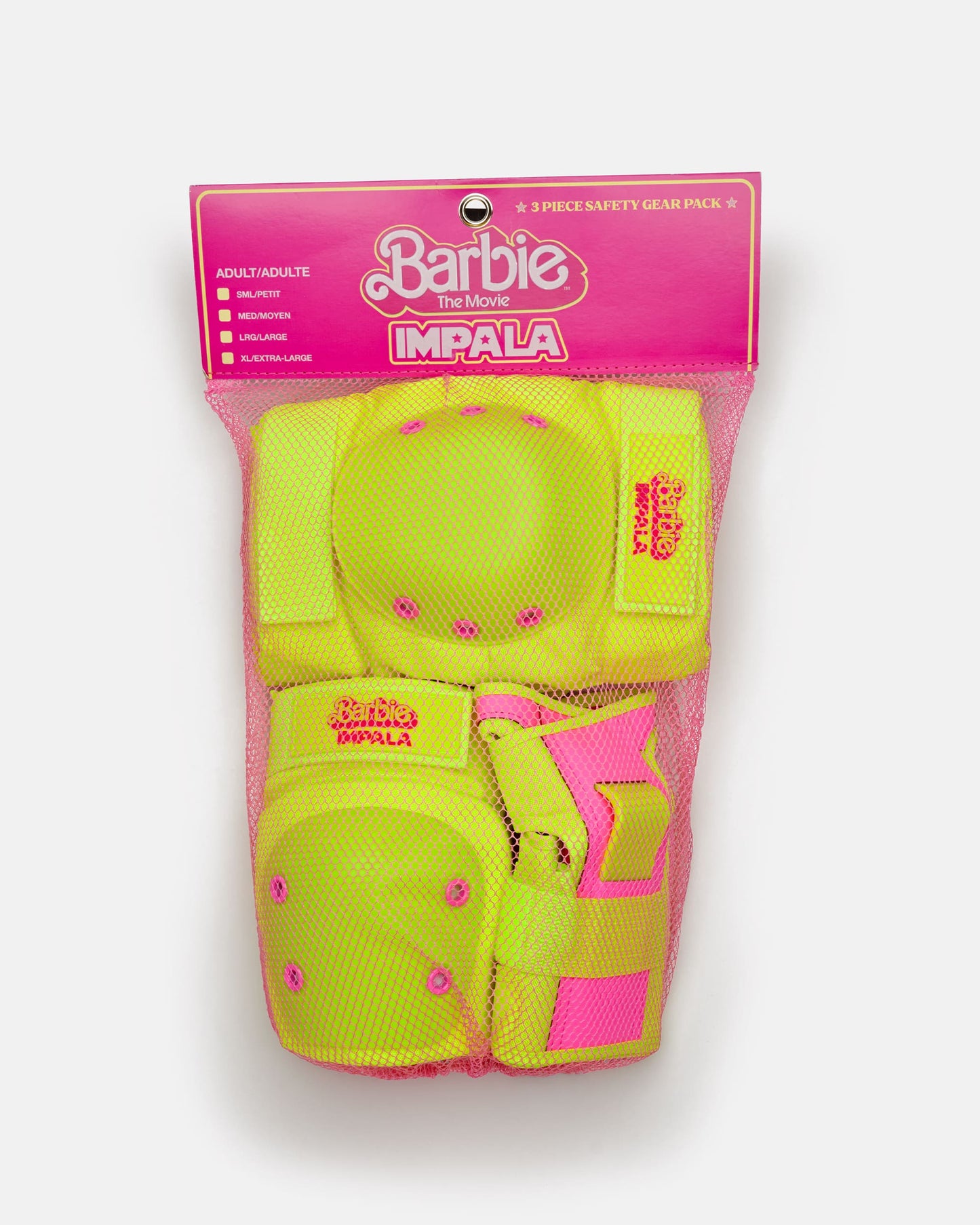 Impala Protective Set Youth - Barbie Bright Yellow - Impala Skate