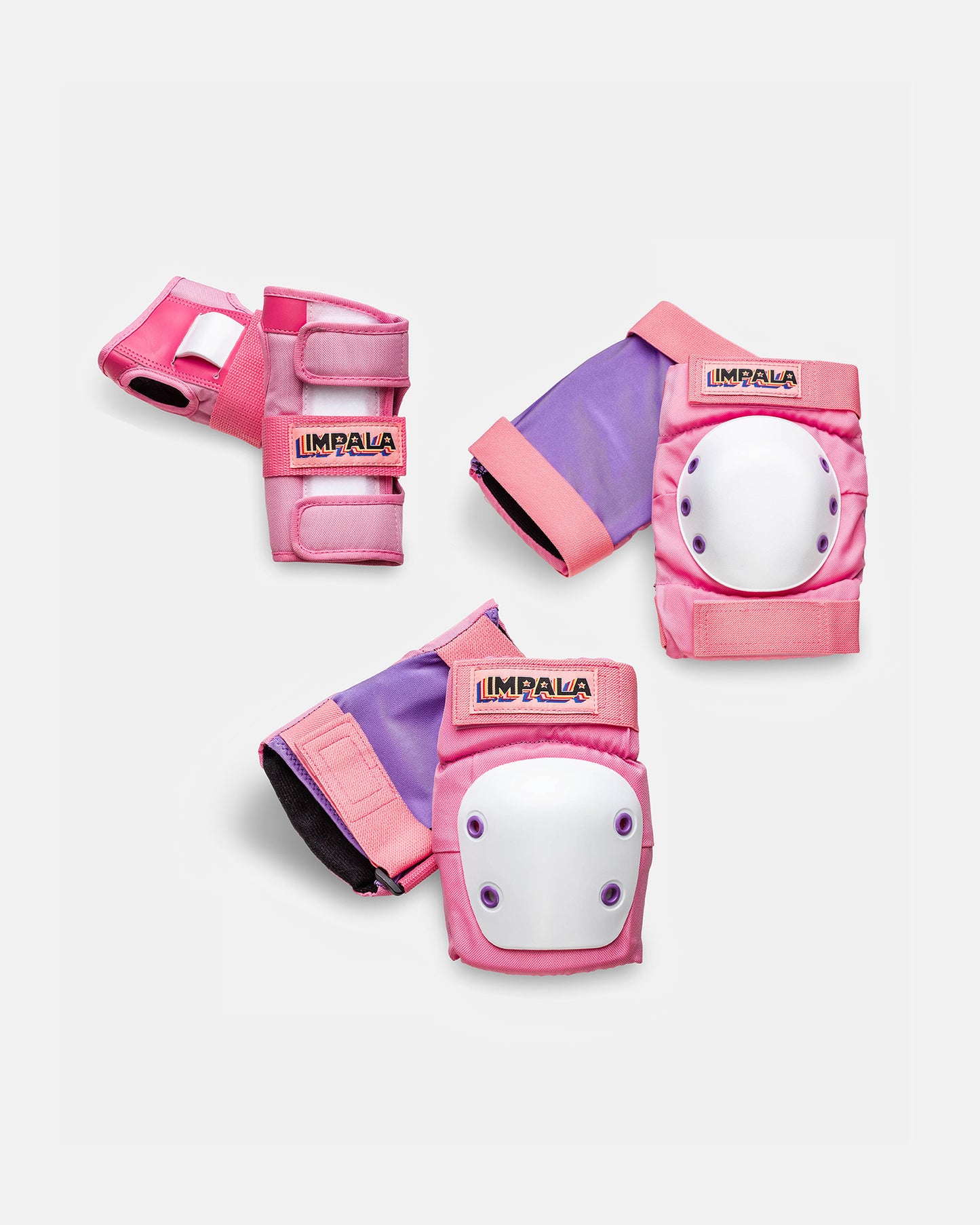 Impala Adult Protective Pack - Pink - Impala Rollerskates