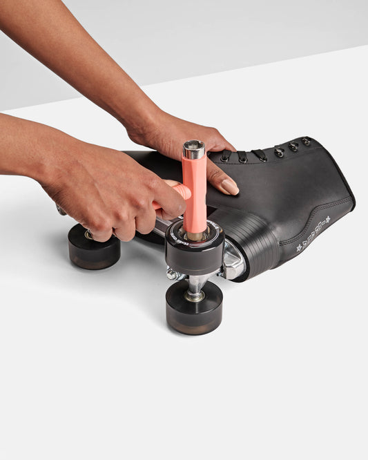 4 Pack Wheels - Black - Impala Rollerskates