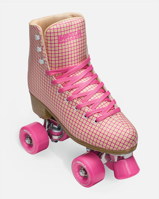 Impala Quad Skate - Pink Tartan - Impala Rollerskates