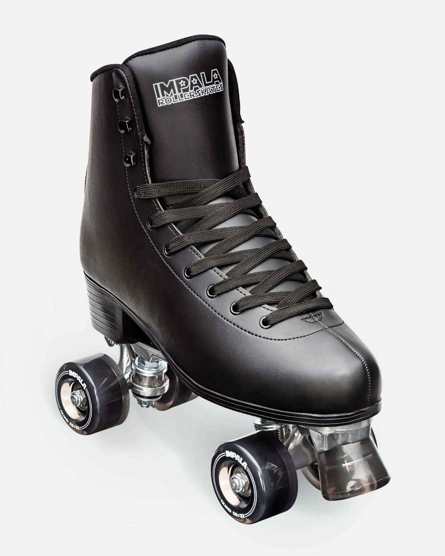 Black Rollerskates + Free Light Up Wheels