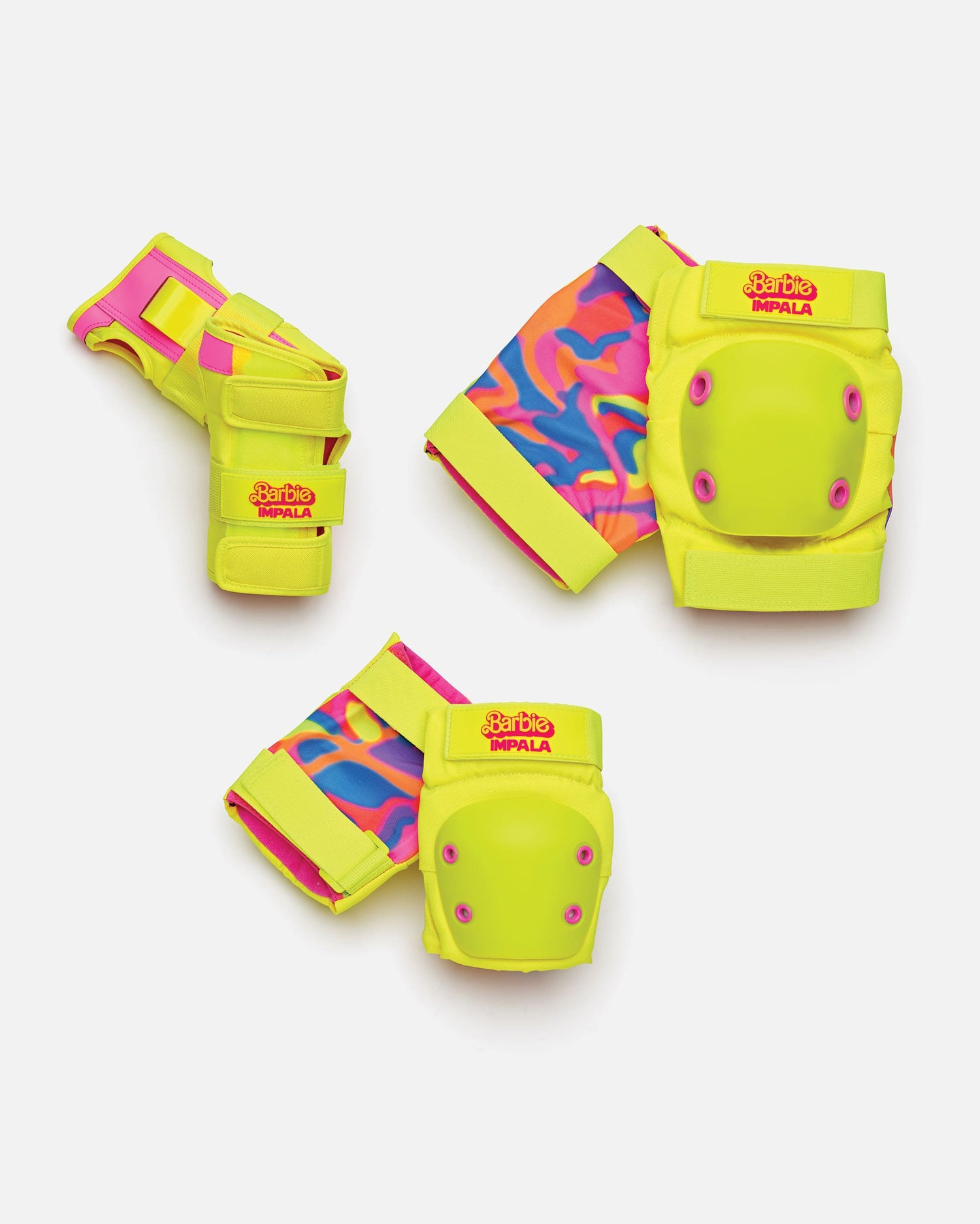 Impala Protective Set Youth - Barbie Bright Yellow - Impala Skate