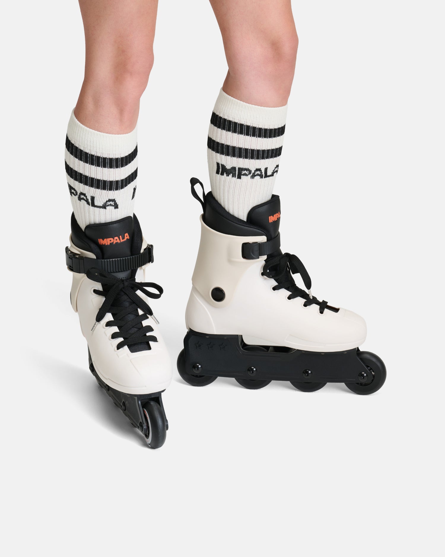 Impala High Stripe Sock 2 Pack - Coffee Creme