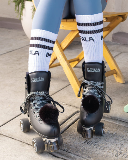 Impala Pom Pom Lace Pack - Black