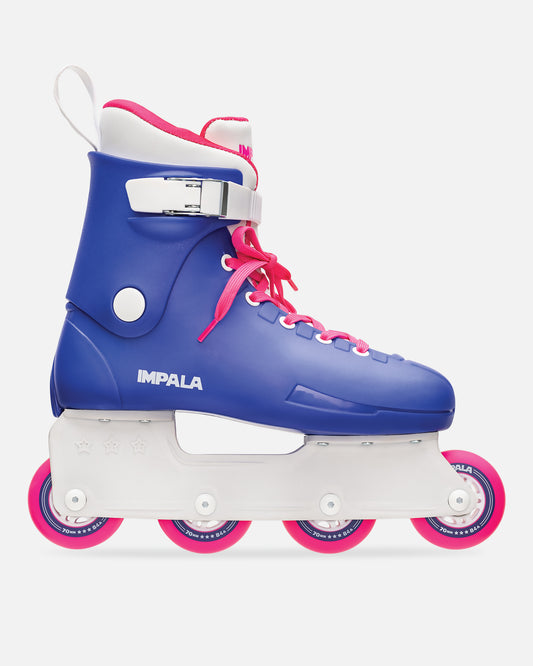 Impala Lightspeed Inline Skates - Blue/Pink - Impala Rollerskates