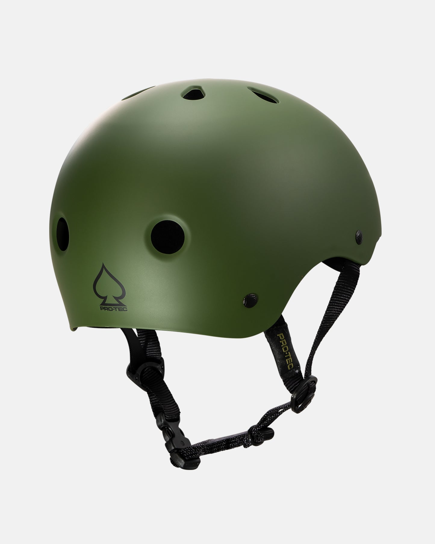 Protec Classic Skate Helmet - Matte Olive - Impala Rollerskates