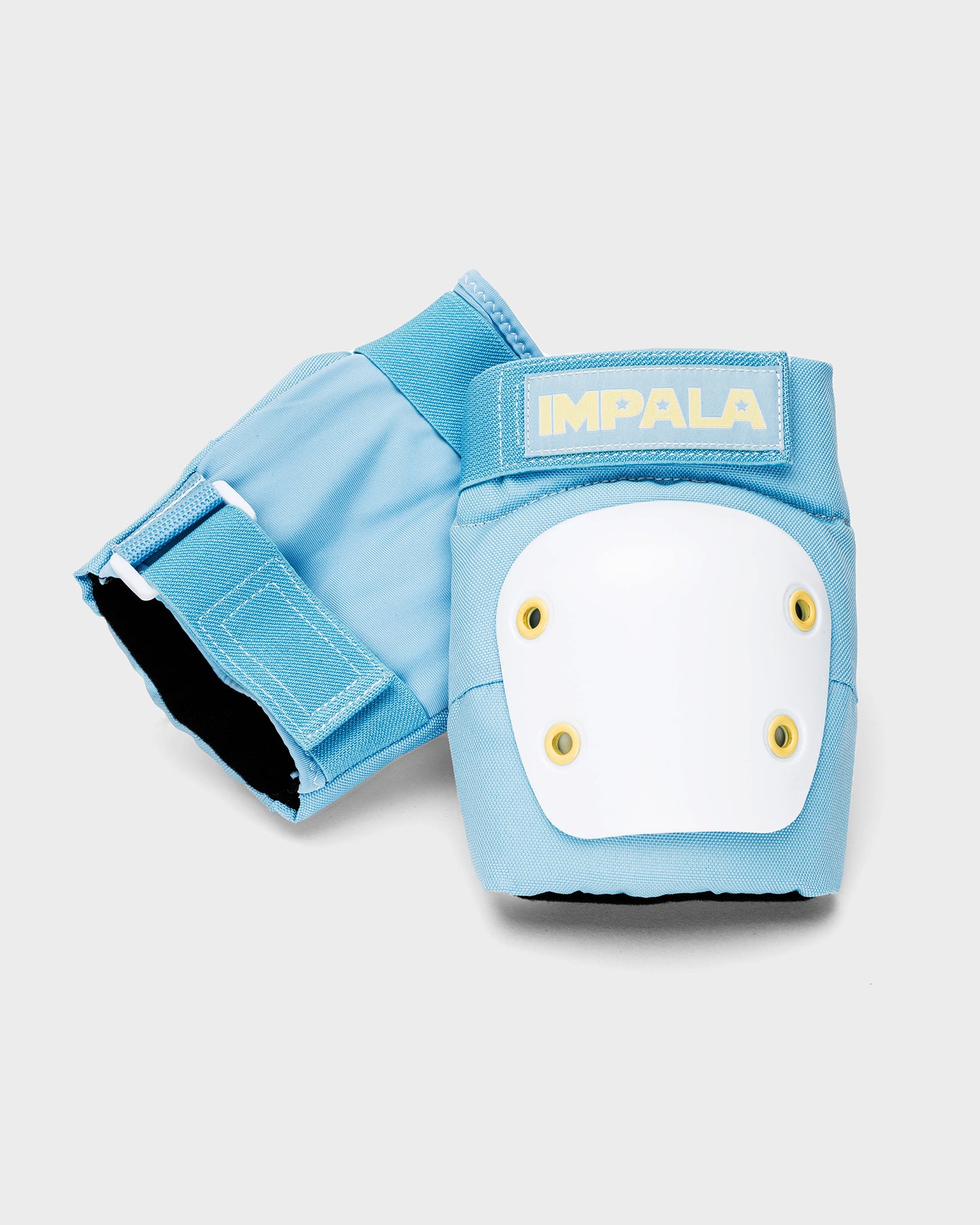 Kids Protective Pack - Sky Blue/Yellow - Impala Rollerskates