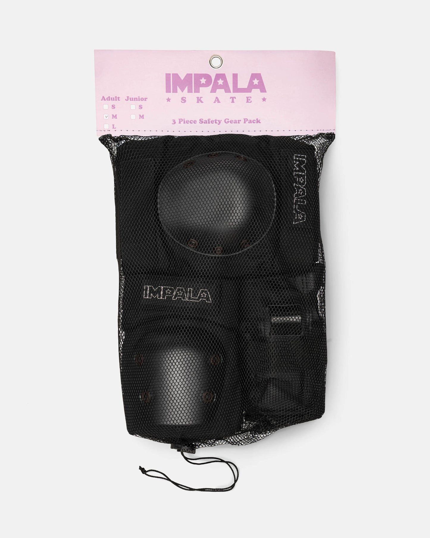 Impala Adult Protective Pack - Black - Impala Rollerskates