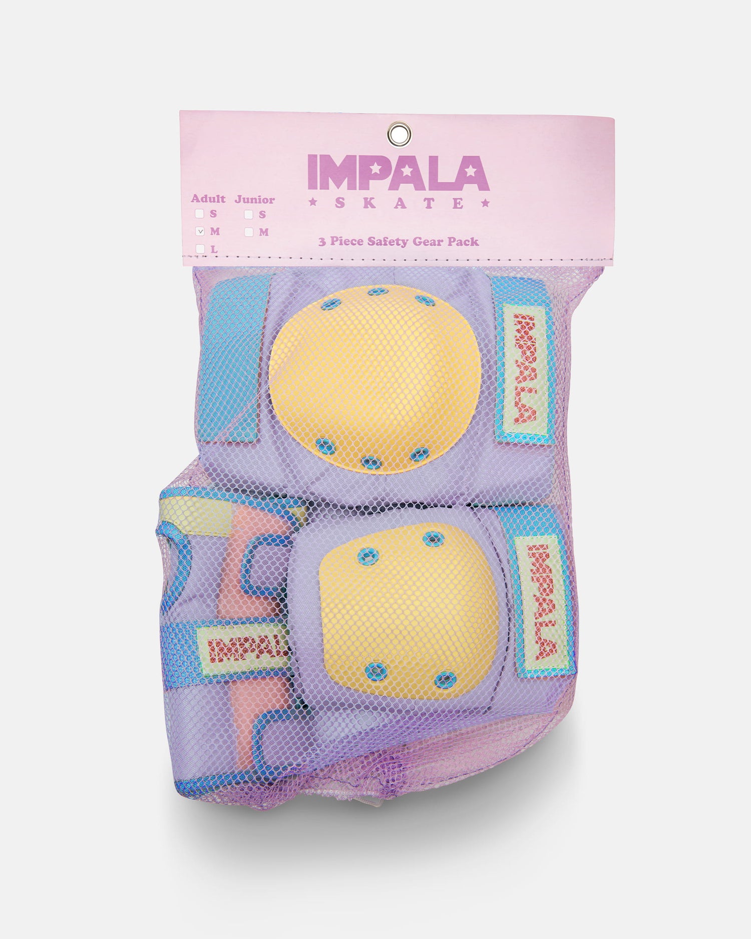Impala Adult Protective Pack - Pastel Block - Impala Rollerskates