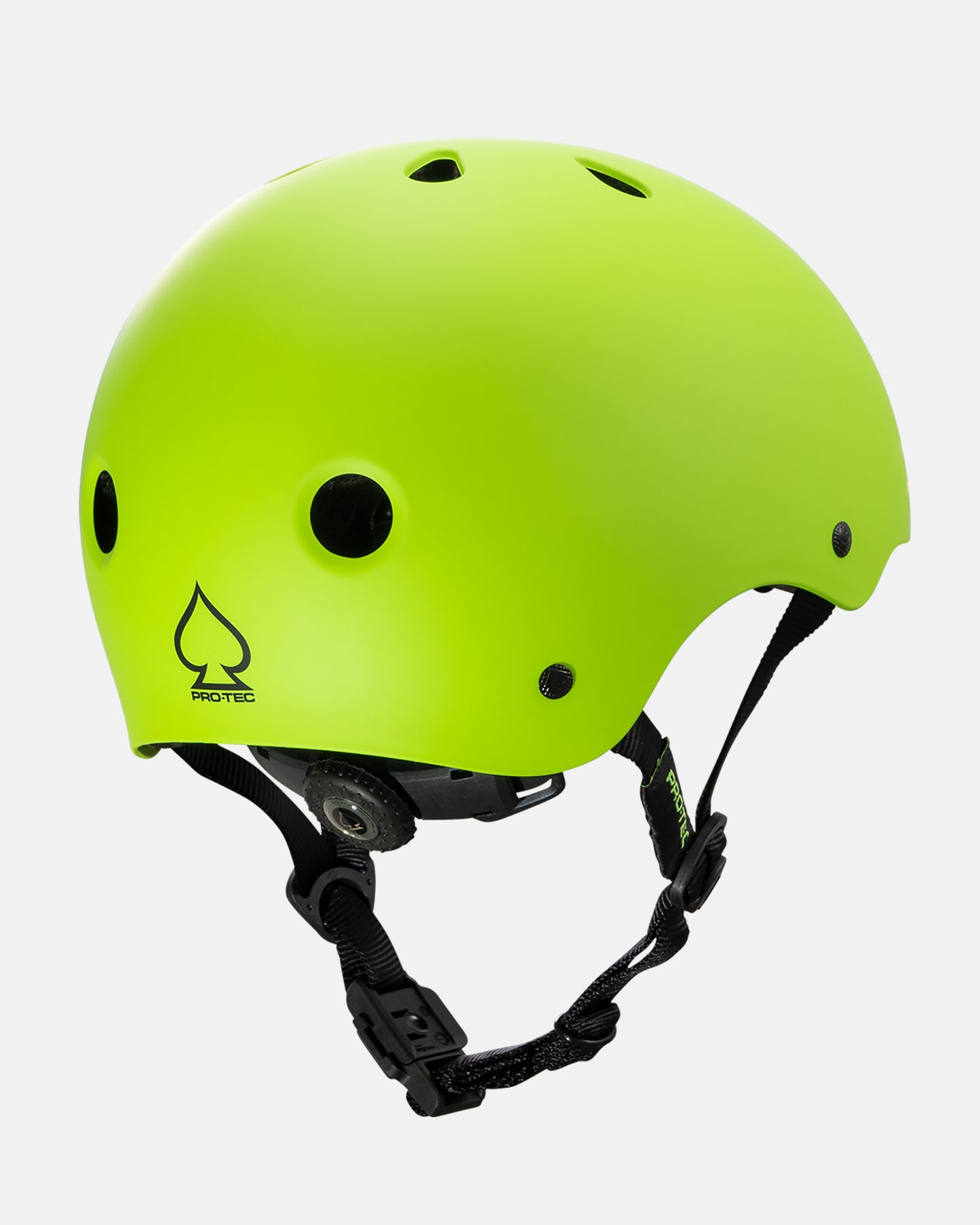 Protec Junior Classic Fit Helmet (Certified) - Matte Lime - Impala Rollerskates