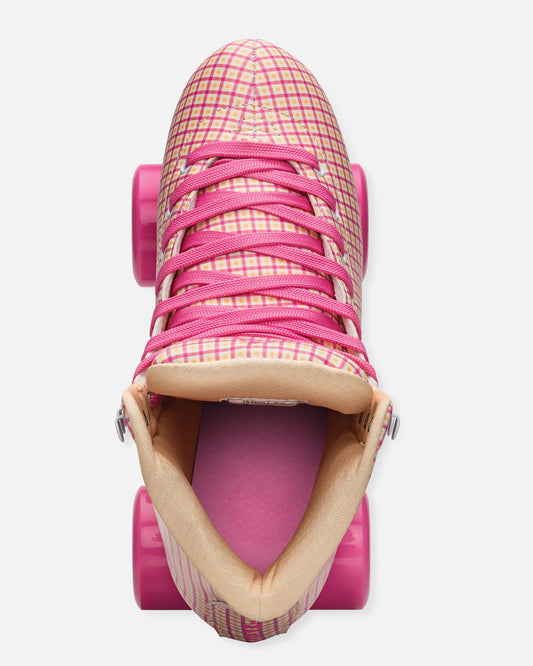 Impala Quad Skate - Pink Tartan - Impala Rollerskates